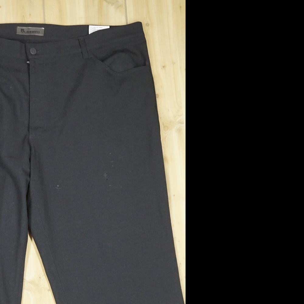 Mens Alberto Black Pants Ceramica 46x32 (60 EUR)